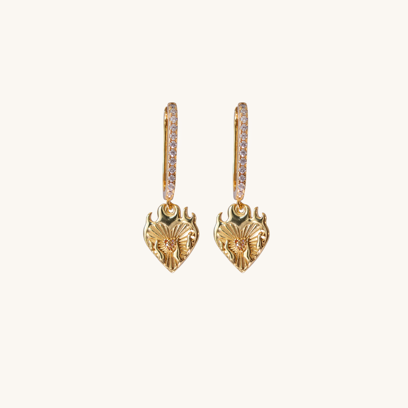 Flame Hashira Earrings