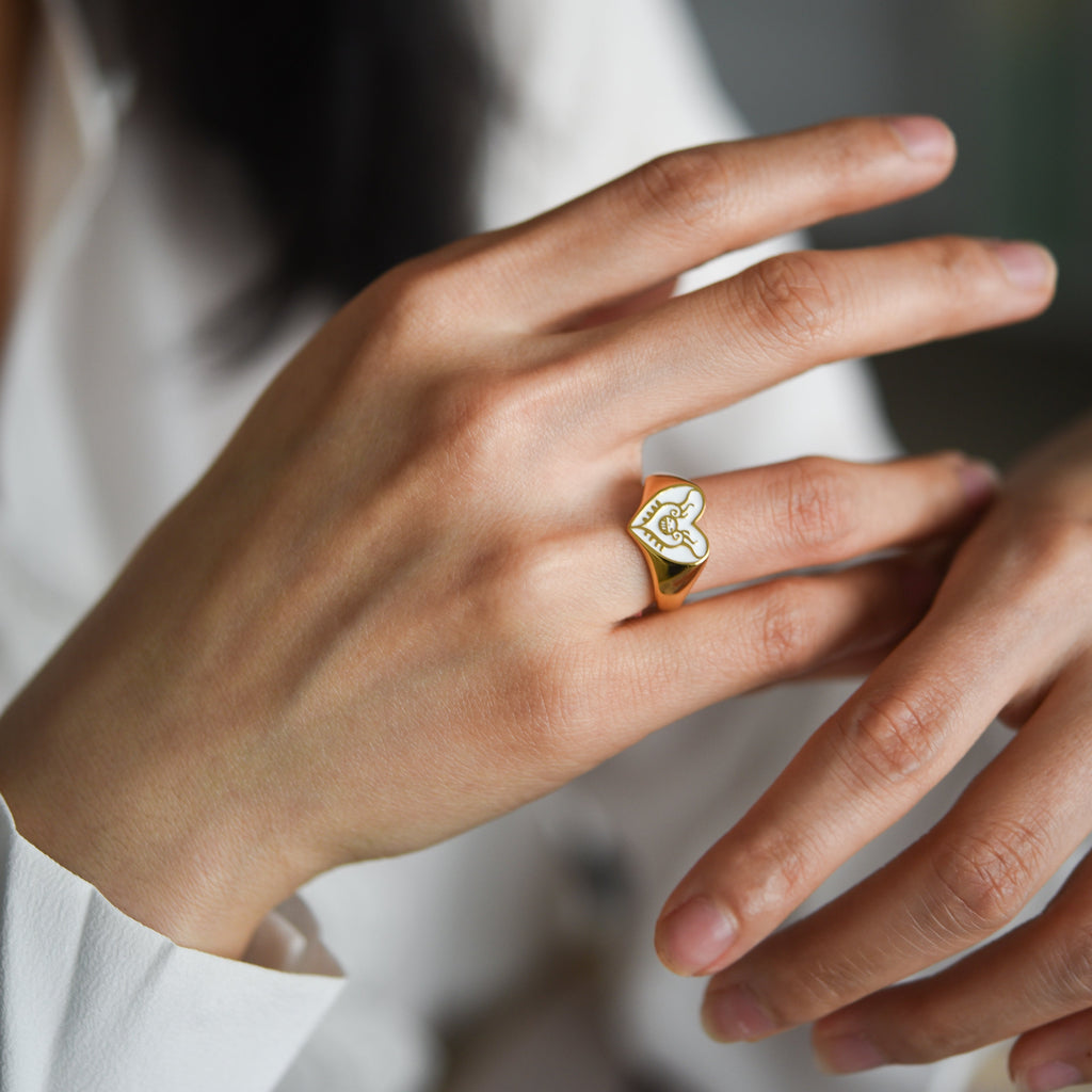 trafalgar law one piece signet ring