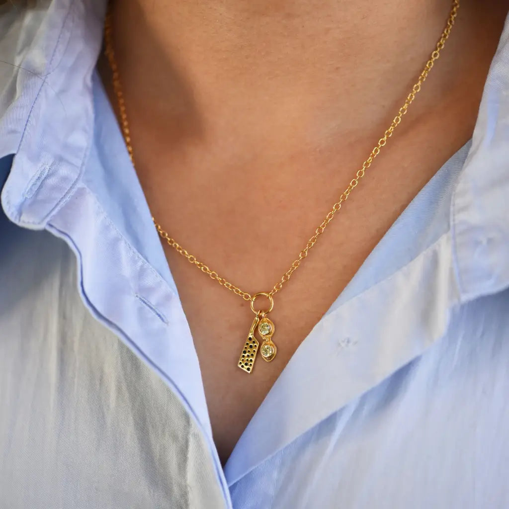 Nanami Kento from Jujutsu Kaisen gold necklace