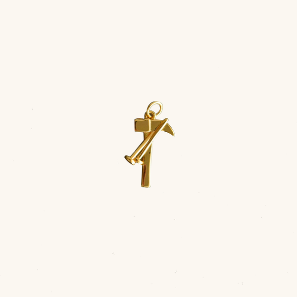 jujutsu kaisen nobara gold necklace charm