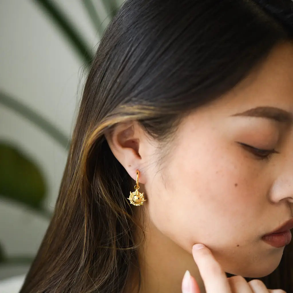 one piece gold earring thousand sunny going merry