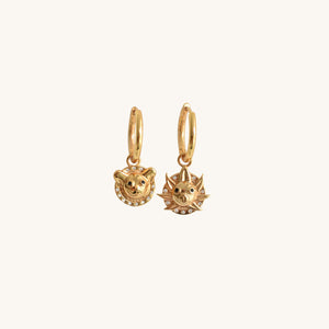 Pirate Ship Earrings