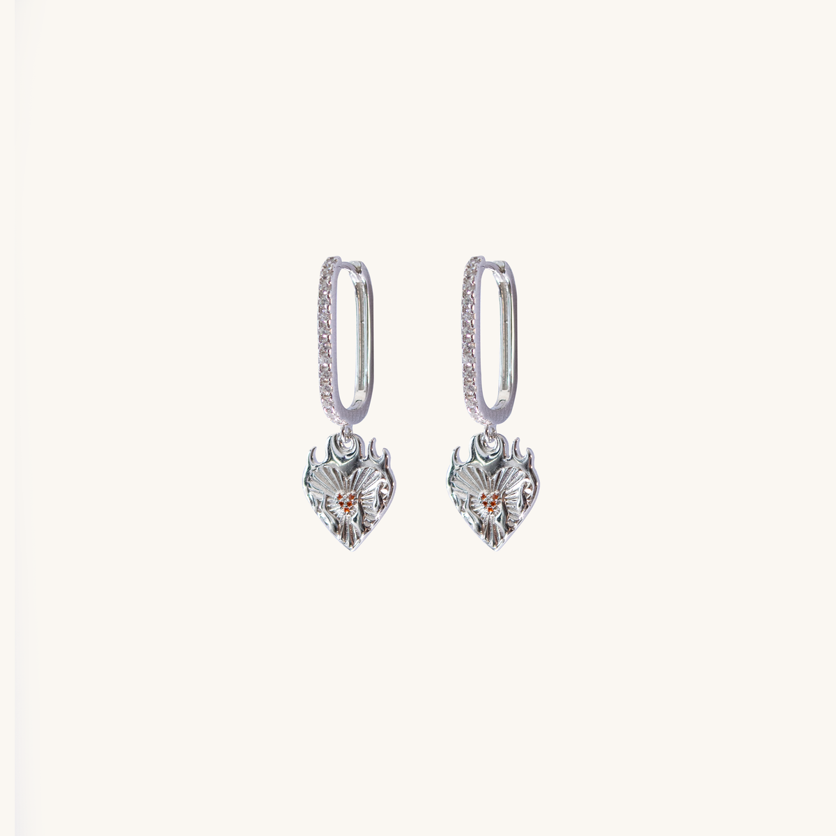 Flame Hashira Earrings