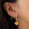 demon slayer hashira rengoku gold earring 