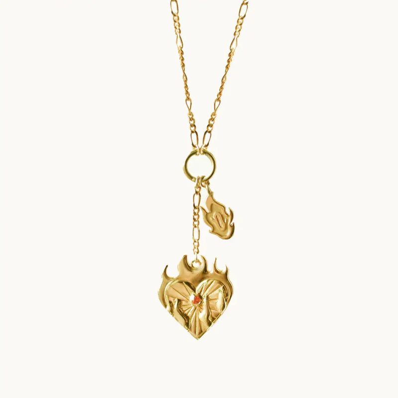Flame Hashira Necklace