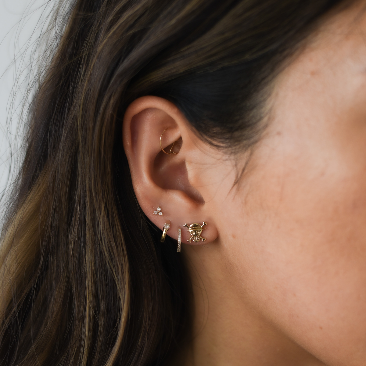 Straw Hat Pirate Earring